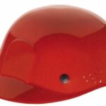 MSA 10033653 Bump Cap Front Brim Red