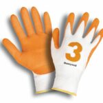 Skip to the end of the images gallery Skip to the beginning of the images gallery Honeywell 2332242 Pu Orange Cut 3 Safety Hand Gloves /Pair