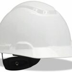 3M H-701R 4-Point Ratchet Suspension Hard Hat White