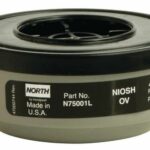 Honeywell North N75001L Organic Vapor Respirator Cartridges -Pack of 2 pcs